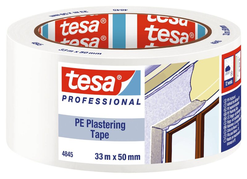 BYGGTEJP PE 4845 TESA VIT 33MX50MM