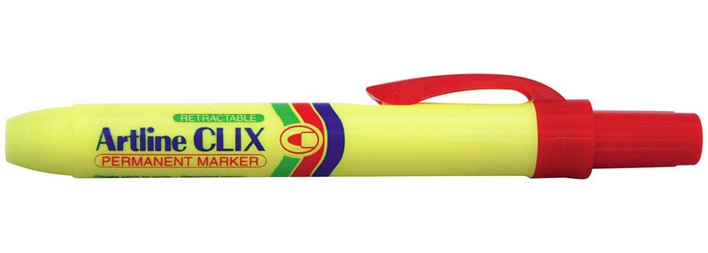 MÄRKPENNA ARTLINE 73 CLIX RÖD 1,5 MM RUND SPETS