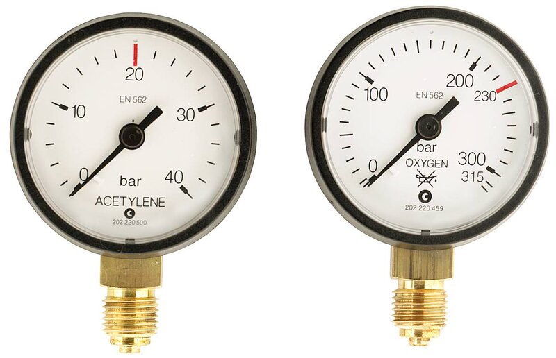 MANOMETER OX 315 BAR JC