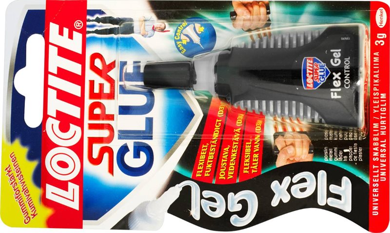 SNABBLIM LOCTITE SUPER GLUE FLEX GEL 3G